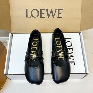 Loewe Women’s Black Ballet Flat